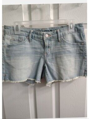 'Mossimo Denim' Mid-Rise Distressed Look Frayed Hem Shorts - Women's 4/27 *NEW*